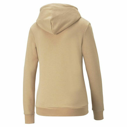 Dameshoodie Puma Ess+ Embroidery Bruin