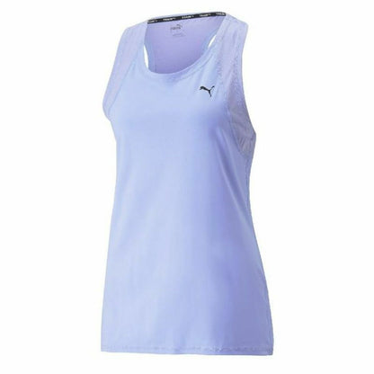 Dames-T-Shirt met Korte Mouwen Puma train Favorite Tank Lavendel