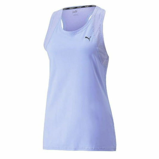 Dames-T-Shirt met Korte Mouwen Puma train Favorite Tank Lavendel