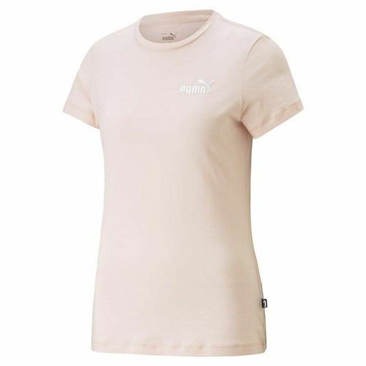 Shirt Puma  Ess+ Embroidery Beige
