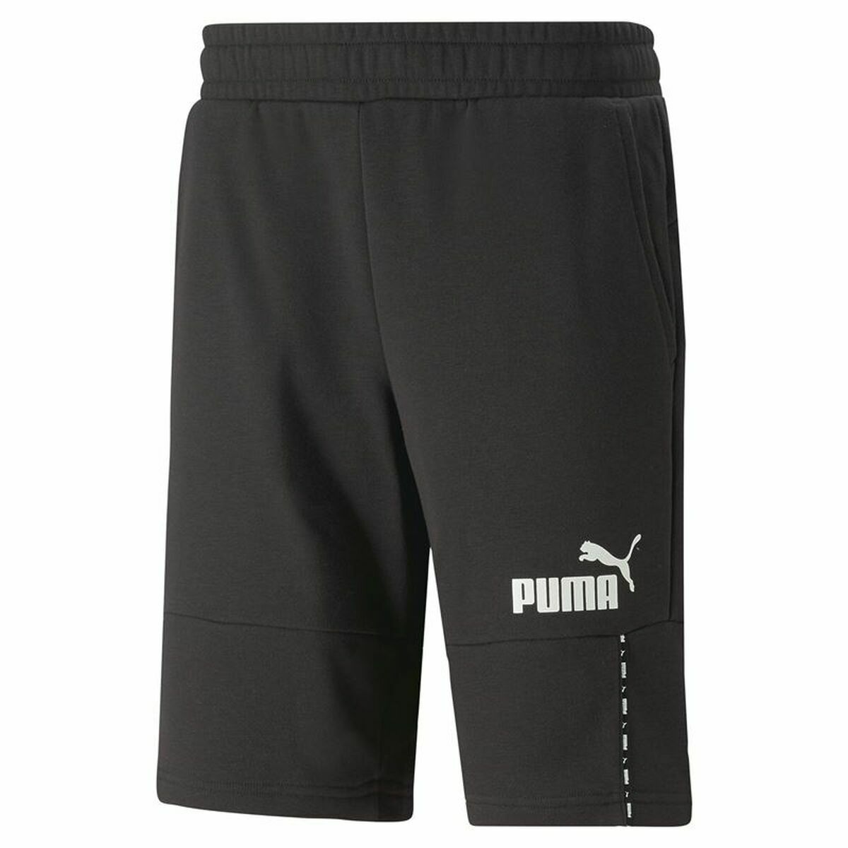 Sportbroek Puma  Essentials Block Tape Zwart Mannen