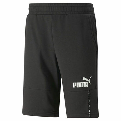 Sportbroek Puma  Essentials Block Tape Zwart Mannen