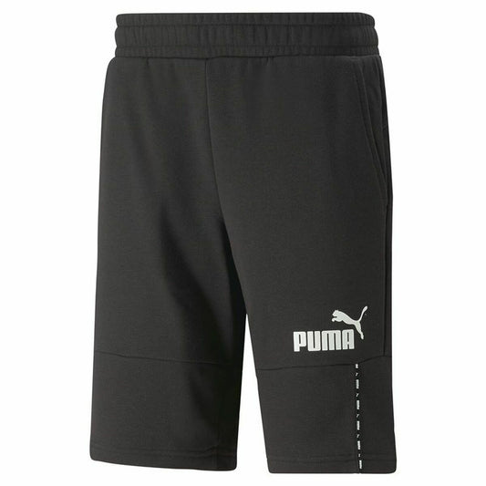 Sportbroek Puma  Essentials Block Tape Zwart Mannen