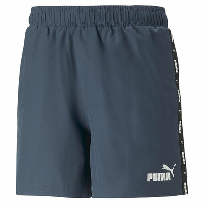 Sportbroekje voor heren Puma Ess+ Tape Donker grijs Donkerblauw