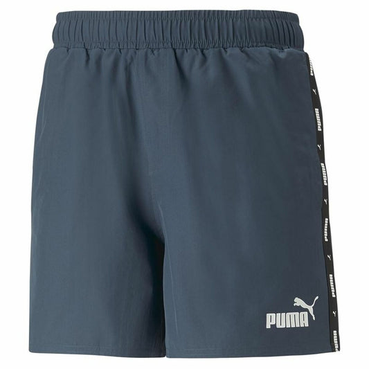 Sportbroekje voor heren Puma Ess+ Tape Donker grijs Donkerblauw