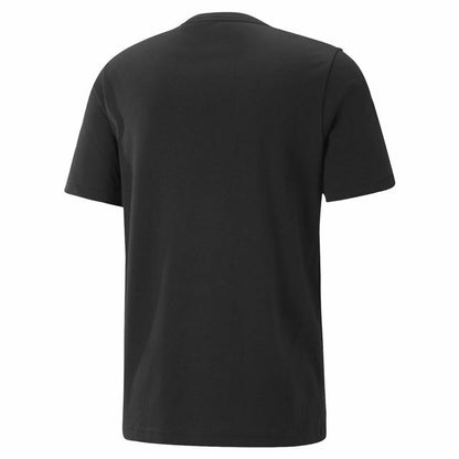 Shirt Puma Essentials + 2 Col Logo Zwart Mannen