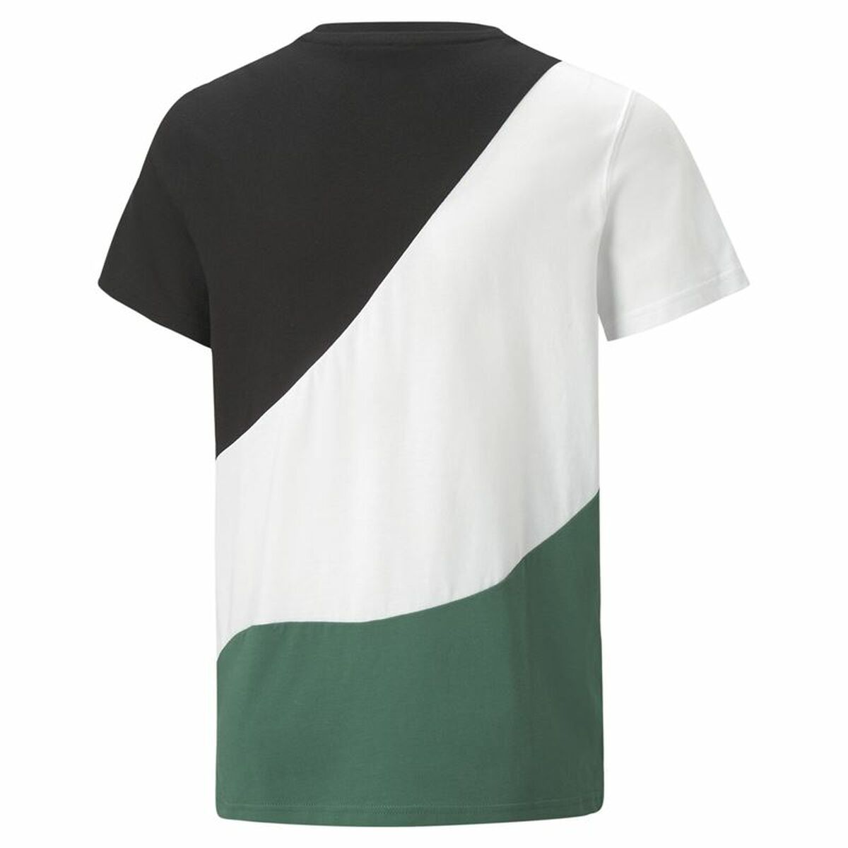 Kinder-T-Shirt met Korte Mouwen Puma Power Cat B Groen