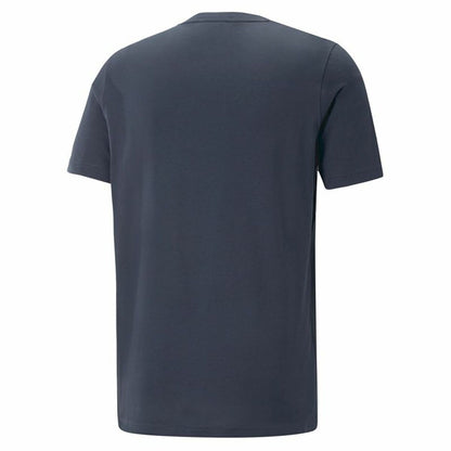 Shirt Puma Ess+ 2 Col Small Log Donkerblauw Uniseks