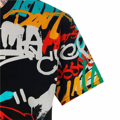 Shirt Puma Graffiti Zwart Uniseks