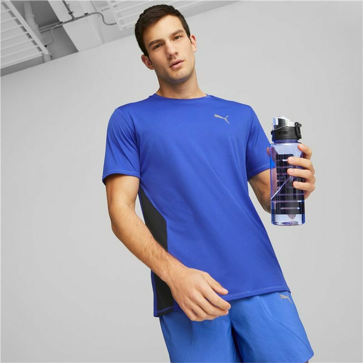 Shirt Puma  Run Favorite Blauw Mannen