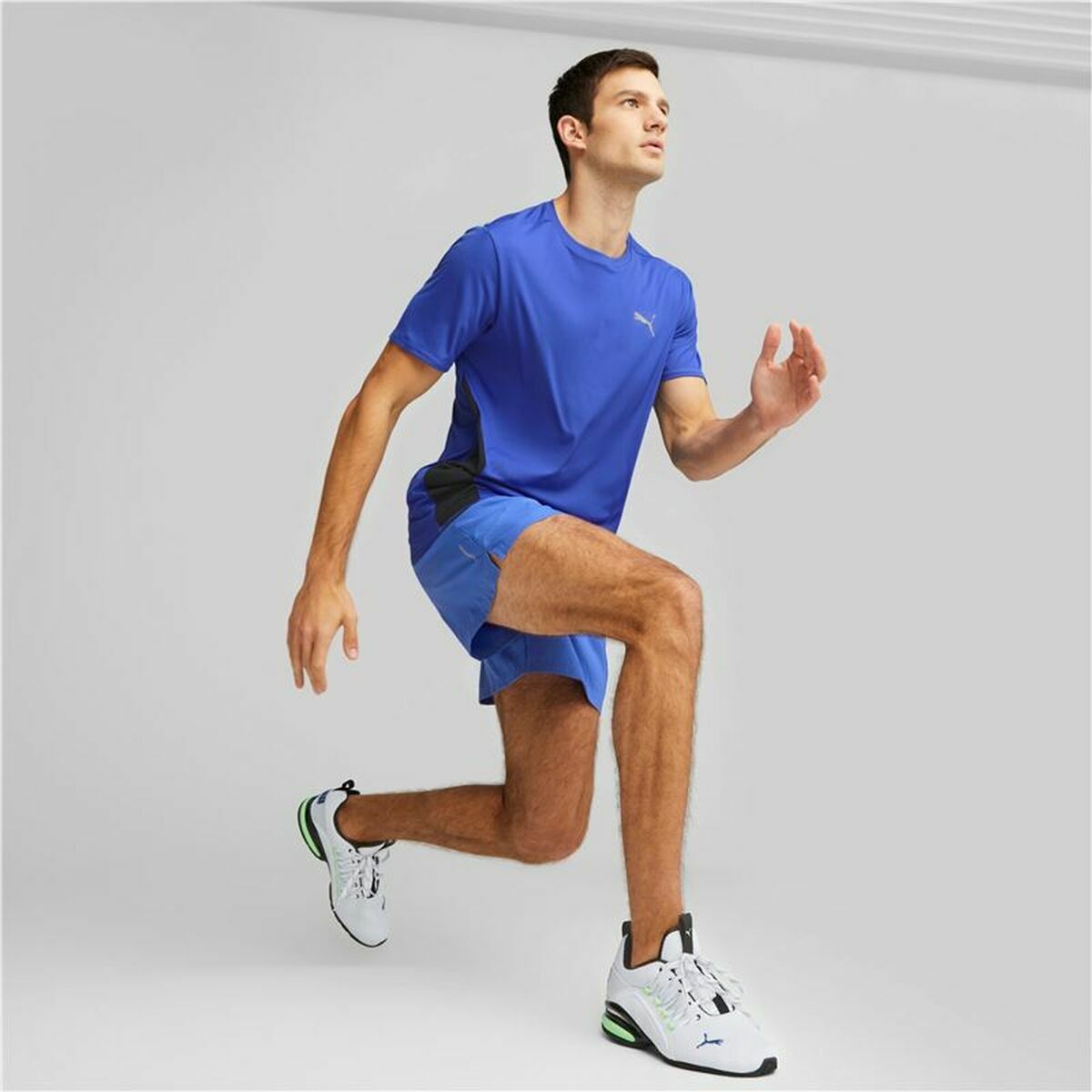Shirt Puma  Run Favorite Blauw Mannen