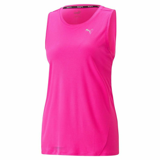 Dames-T-Shirt met Korte Mouwen Puma Favorite Tank Fuchsia
