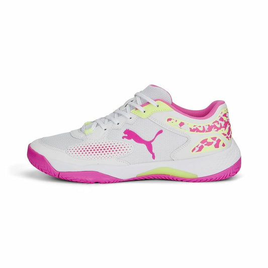 Padelschoenen voor volwassenen Puma Solarcourt RCT Wit Roze