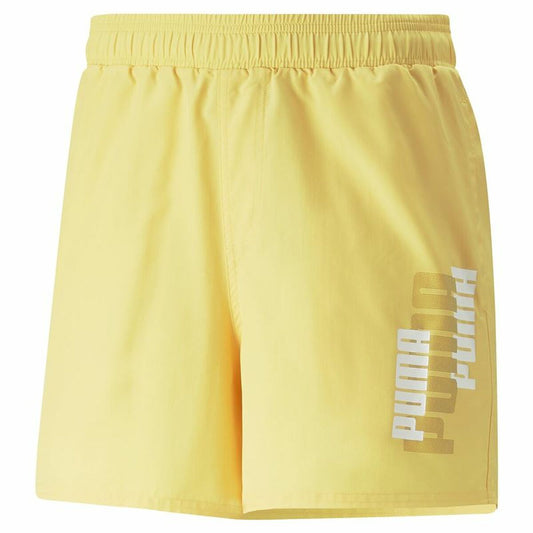 Sportbroekje voor heren Puma Ess+ Logo Power Geel