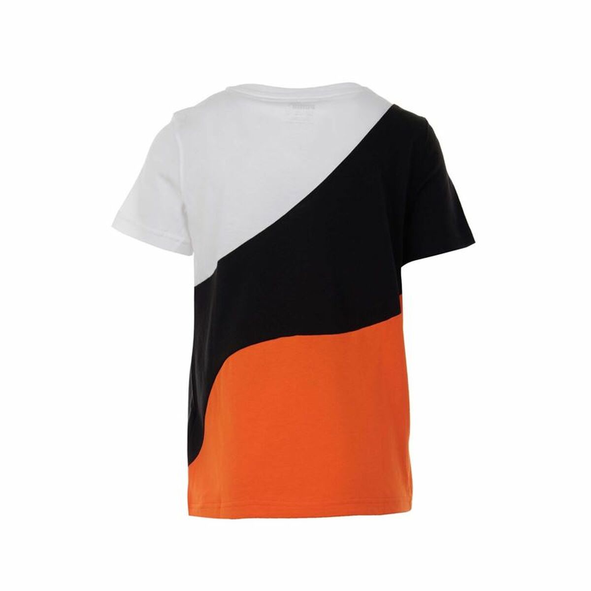Kinder-T-Shirt met Korte Mouwen Puma Power Cat  Zwart