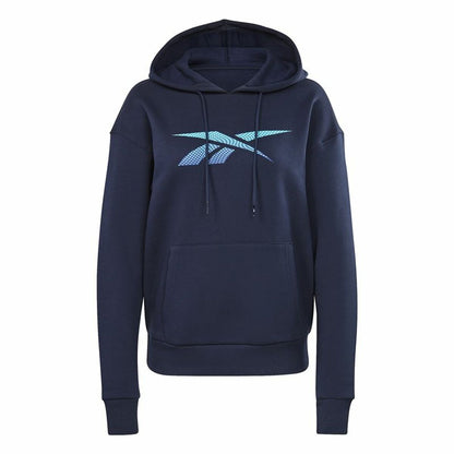 Dameshoodie Reebok Doorbuster Identity Donkerblauw