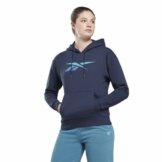 Dameshoodie Reebok Doorbuster Identity Donkerblauw