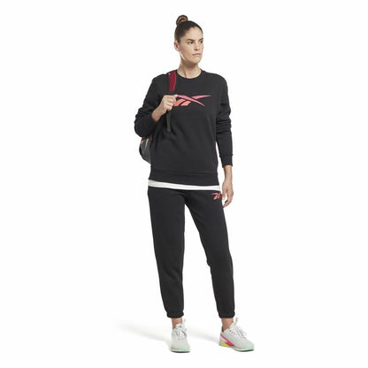 Damessweater zonder Capuchon Reebok Vector Graphic Crew Zwart