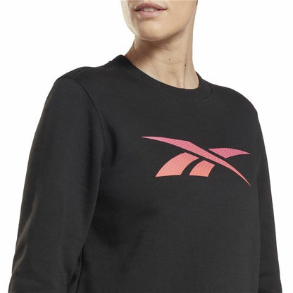 Damessweater zonder Capuchon Reebok Vector Graphic Crew Zwart