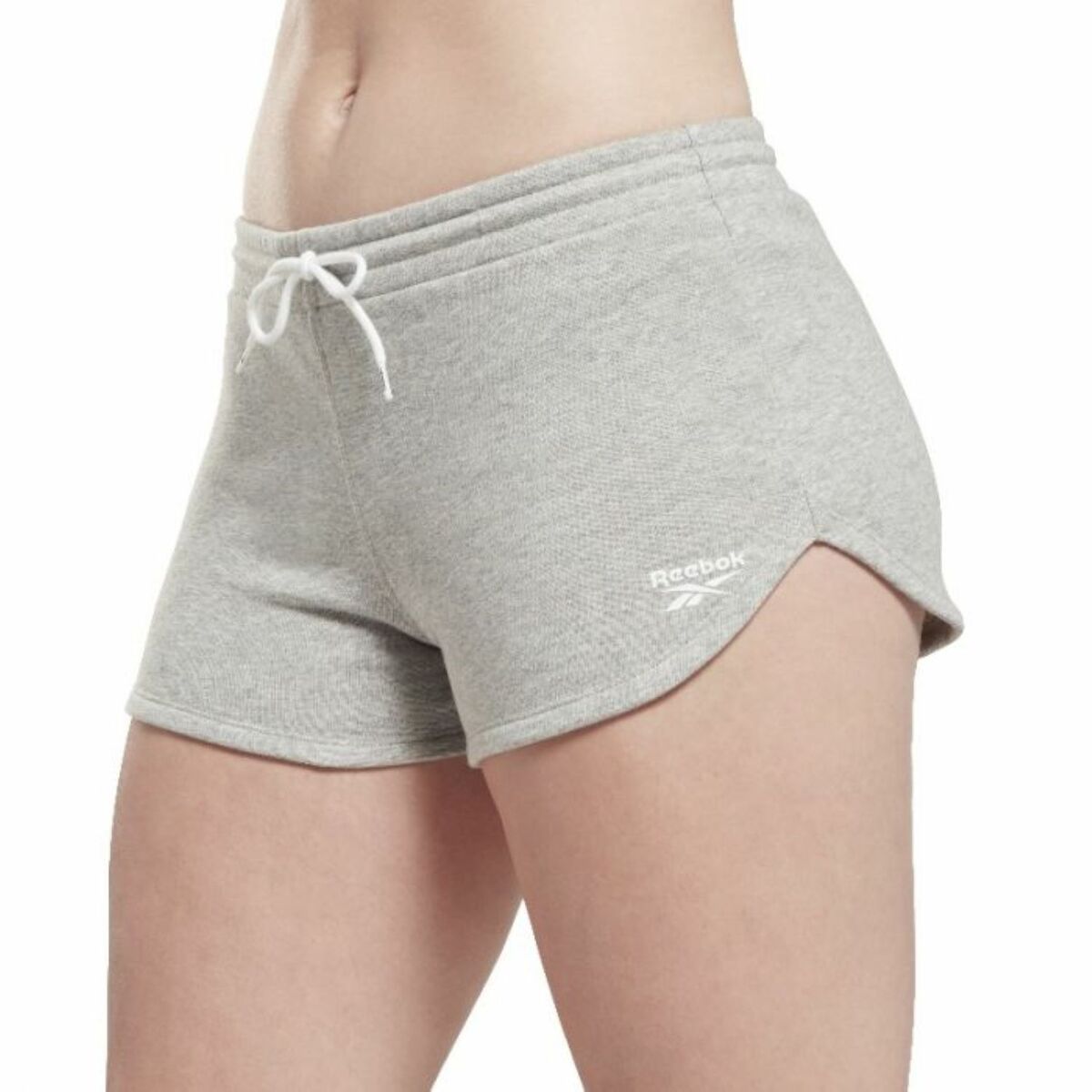 Sportbroeken voor Dames Reebok RI FRENCH TERRY SHO H54766  Grijs