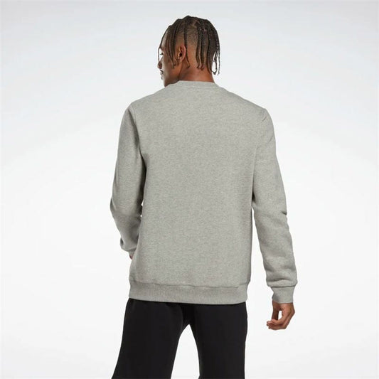 Herensweater zonder Capuchon Reebok Identity Grijs