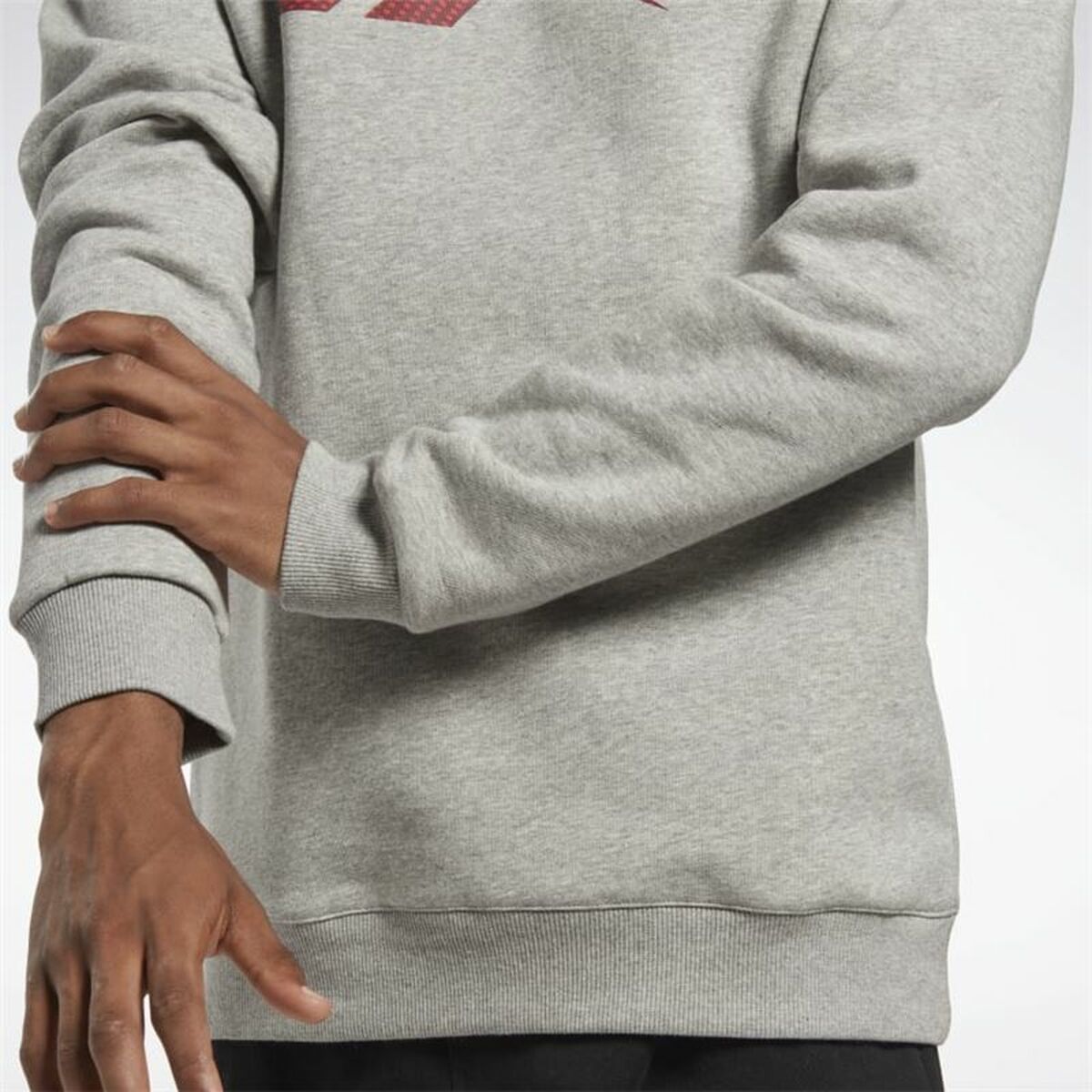 Herensweater zonder Capuchon Reebok Identity Grijs