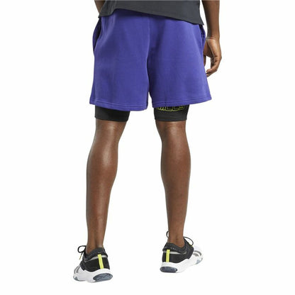 Sportbroekje voor heren Reebok Les Mills®  Paars