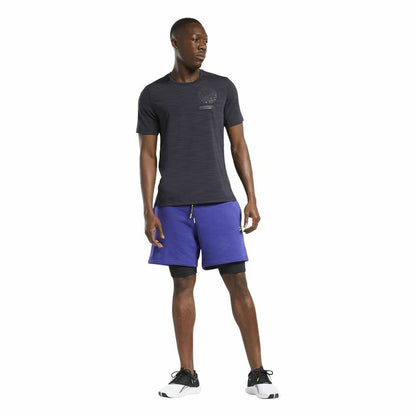 Sportbroekje voor heren Reebok Les Mills®  Paars