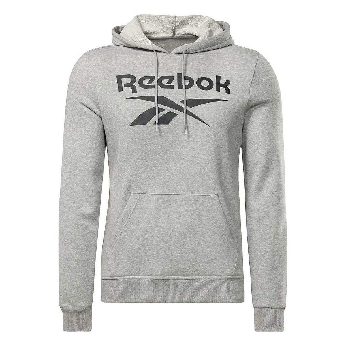 Herenhoodie Reebok FT BIG LOGO OTH HZ8786  Grijs