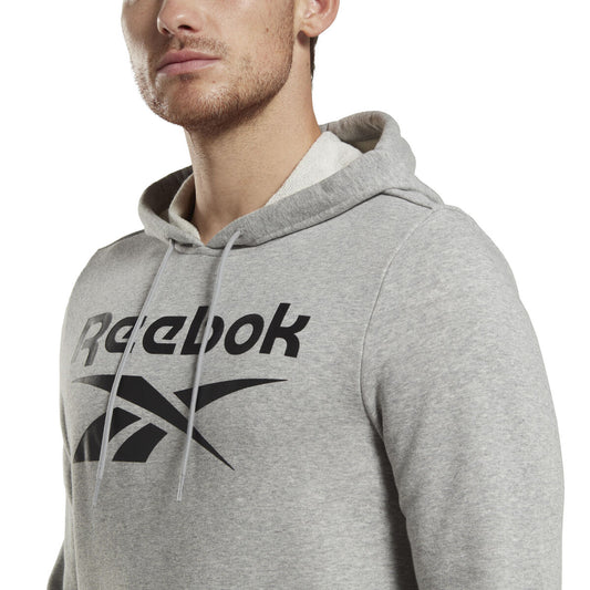 Herenhoodie Reebok FT BIG LOGO OTH HZ8786  Grijs
