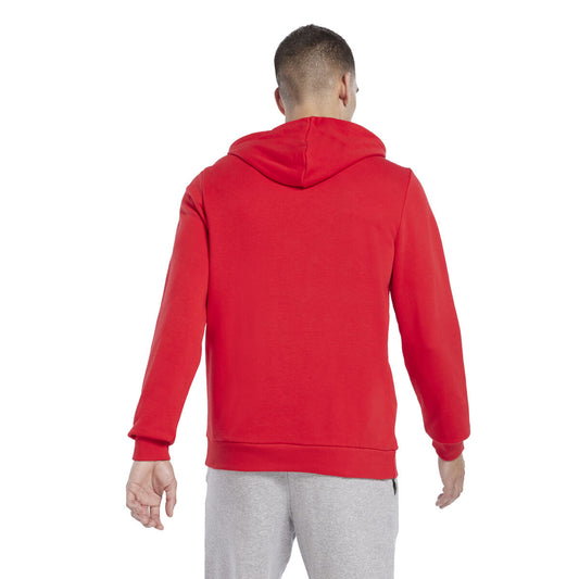 Herenhoodie Reebok RI FT LEFT CHEST OT HA9276  Rood