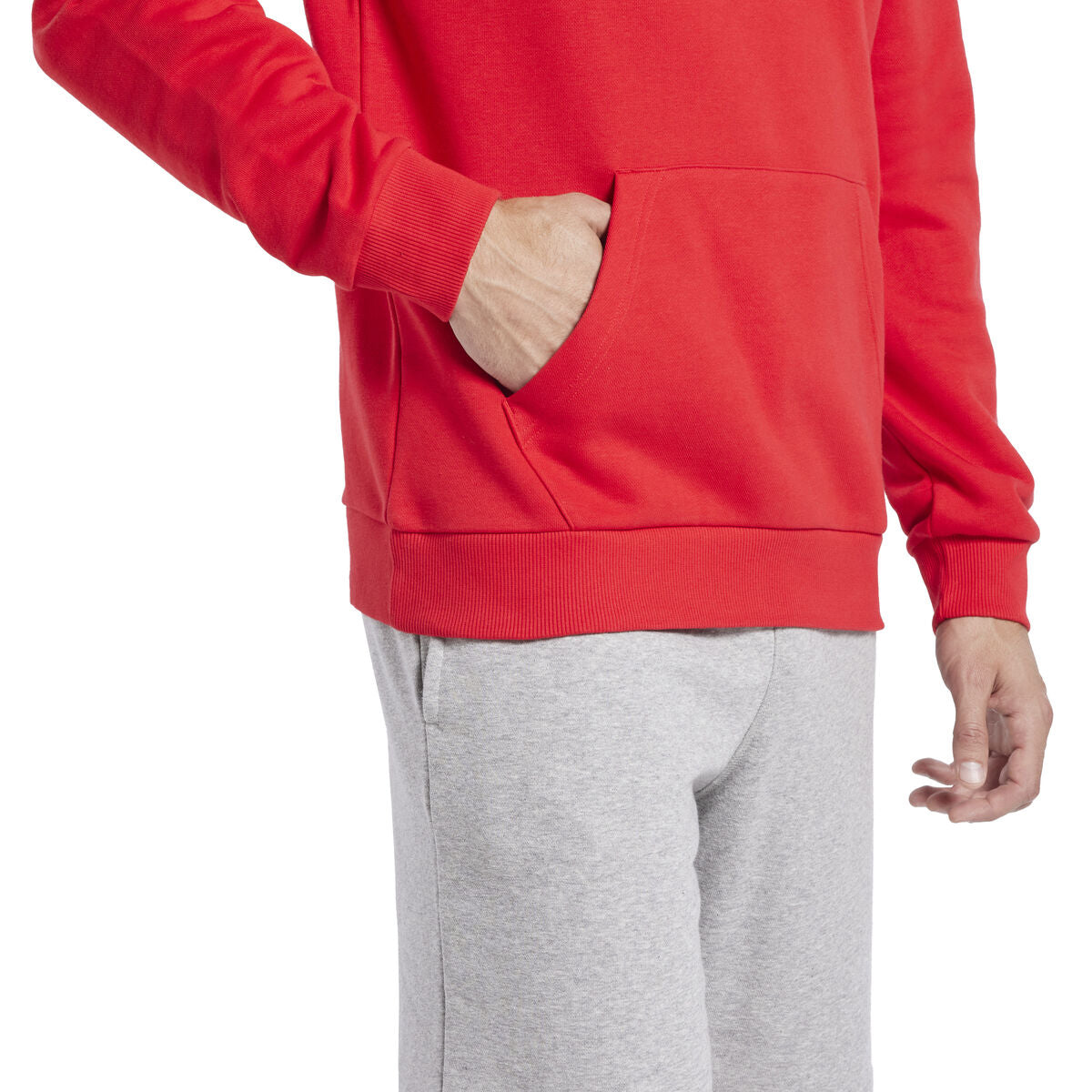 Herenhoodie Reebok RI FT LEFT CHEST OT HA9276  Rood