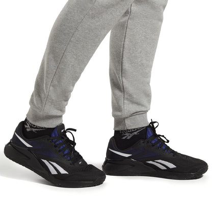 Broeken voor Volwassenen Reebok FT LEFT LEG JOGG HZ8785  Grijs Mannen