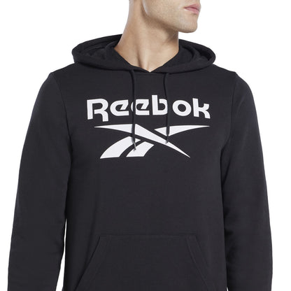 Herenhoodie Reebok I FT BIG LOGO OTH H54788  Zwart