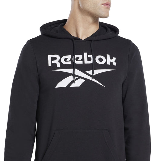 Herenhoodie Reebok I FT BIG LOGO OTH H54788  Zwart