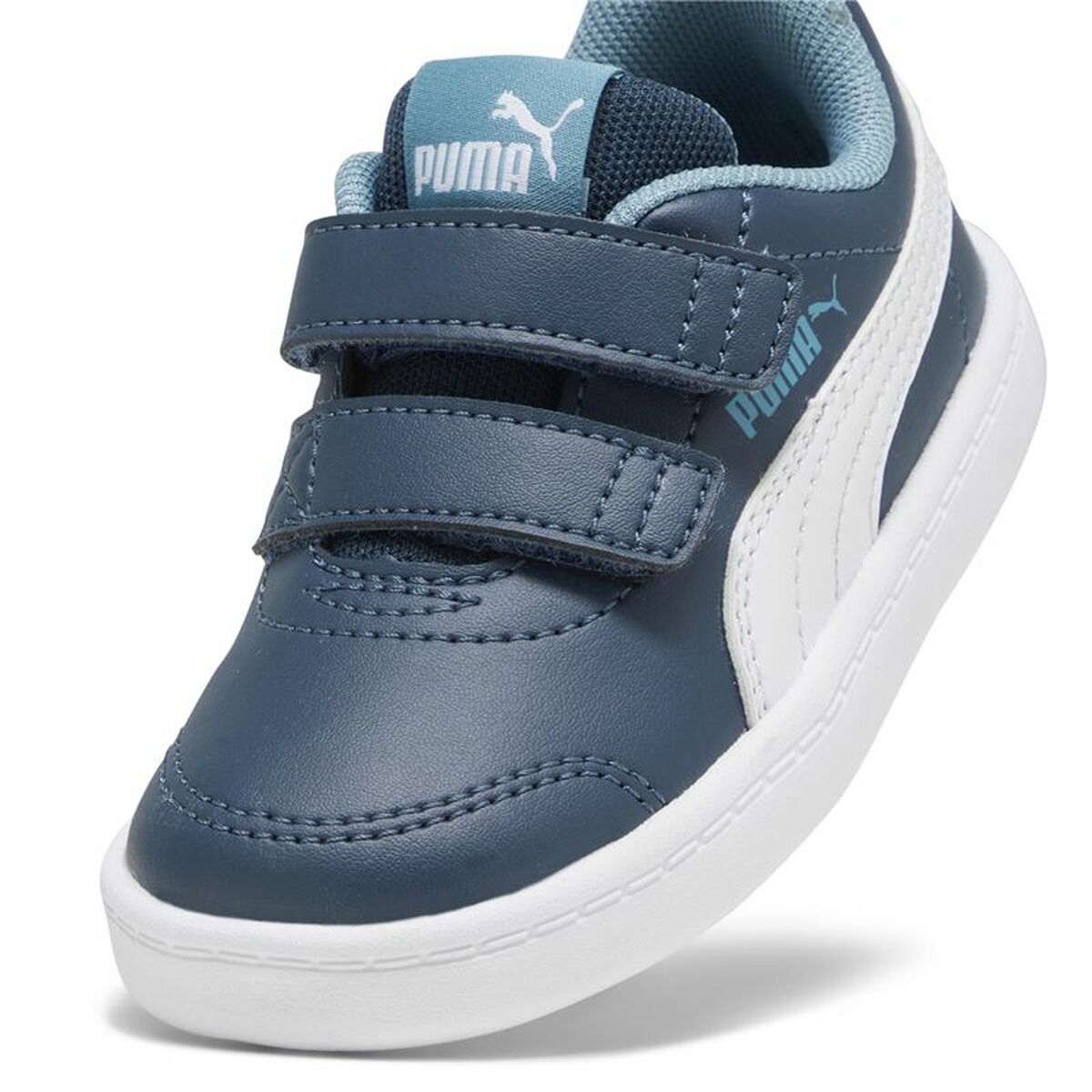 Sportschoenen voor Kinderen Puma Courtflex V2 V Blauw