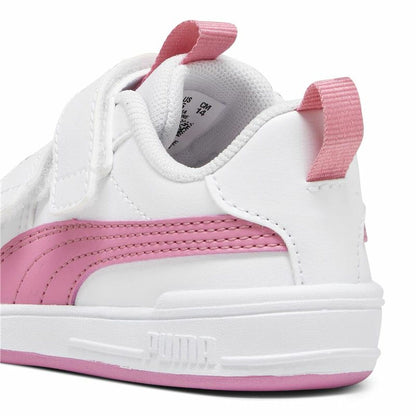 Sportschoenen voor Kinderen Puma Multiflex Sl V Wit Roze