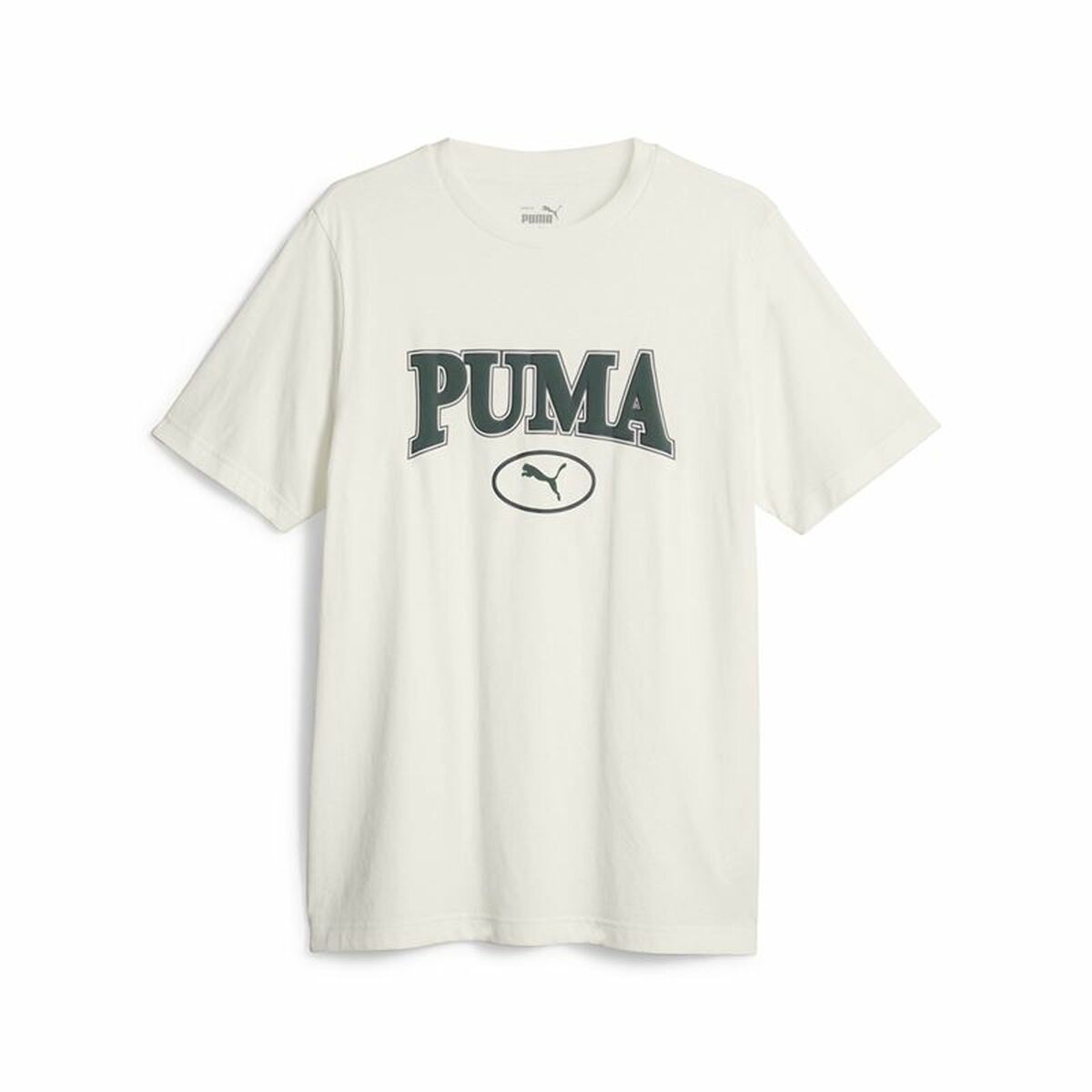 Heren-T-Shirt met Korte Mouwen Puma Squad Wit