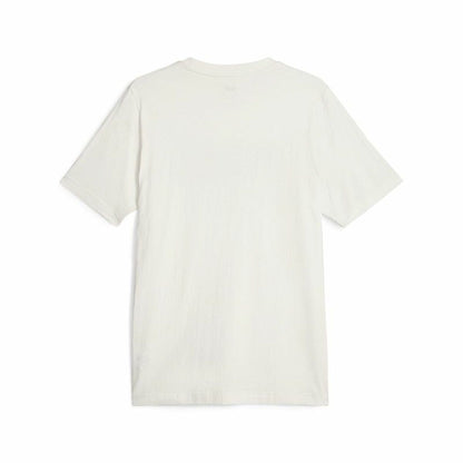 Heren-T-Shirt met Korte Mouwen Puma Squad Wit