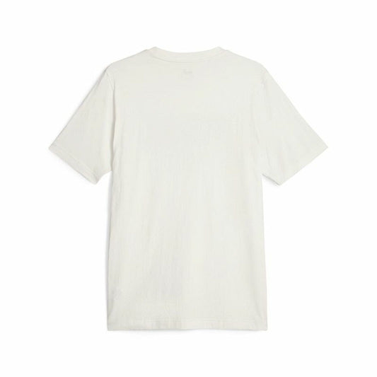Heren-T-Shirt met Korte Mouwen Puma Squad Wit