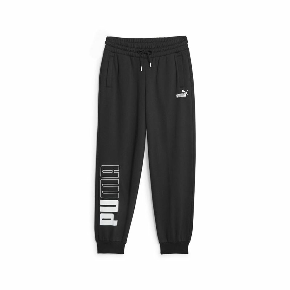 Lange sportbroek Puma Power Colorblock  Zwart Vrouw