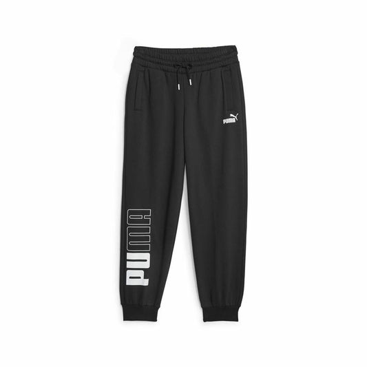 Lange sportbroek Puma Power Colorblock  Zwart Vrouw