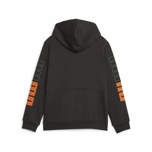 Kindersweater Puma Power Colorblock Zwart