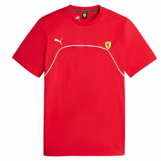 Heren-T-Shirt met Korte Mouwen Puma Ferrari Race Rood