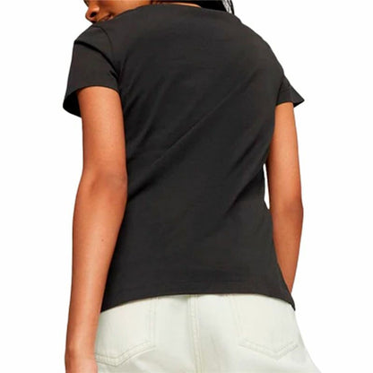 Dames-T-Shirt met Korte Mouwen Puma Squad Graphicc Zwart