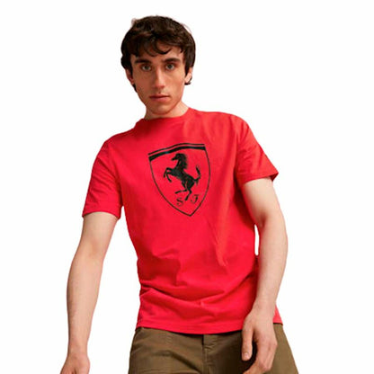 Heren-T-Shirt met Korte Mouwen Puma Ferrari Race Tonal B Rood