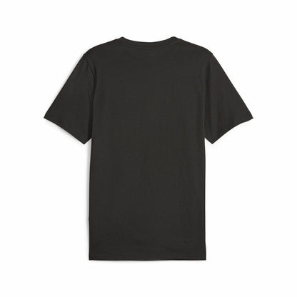 Heren-T-Shirt met Korte Mouwen Puma Graphics Big Zwart