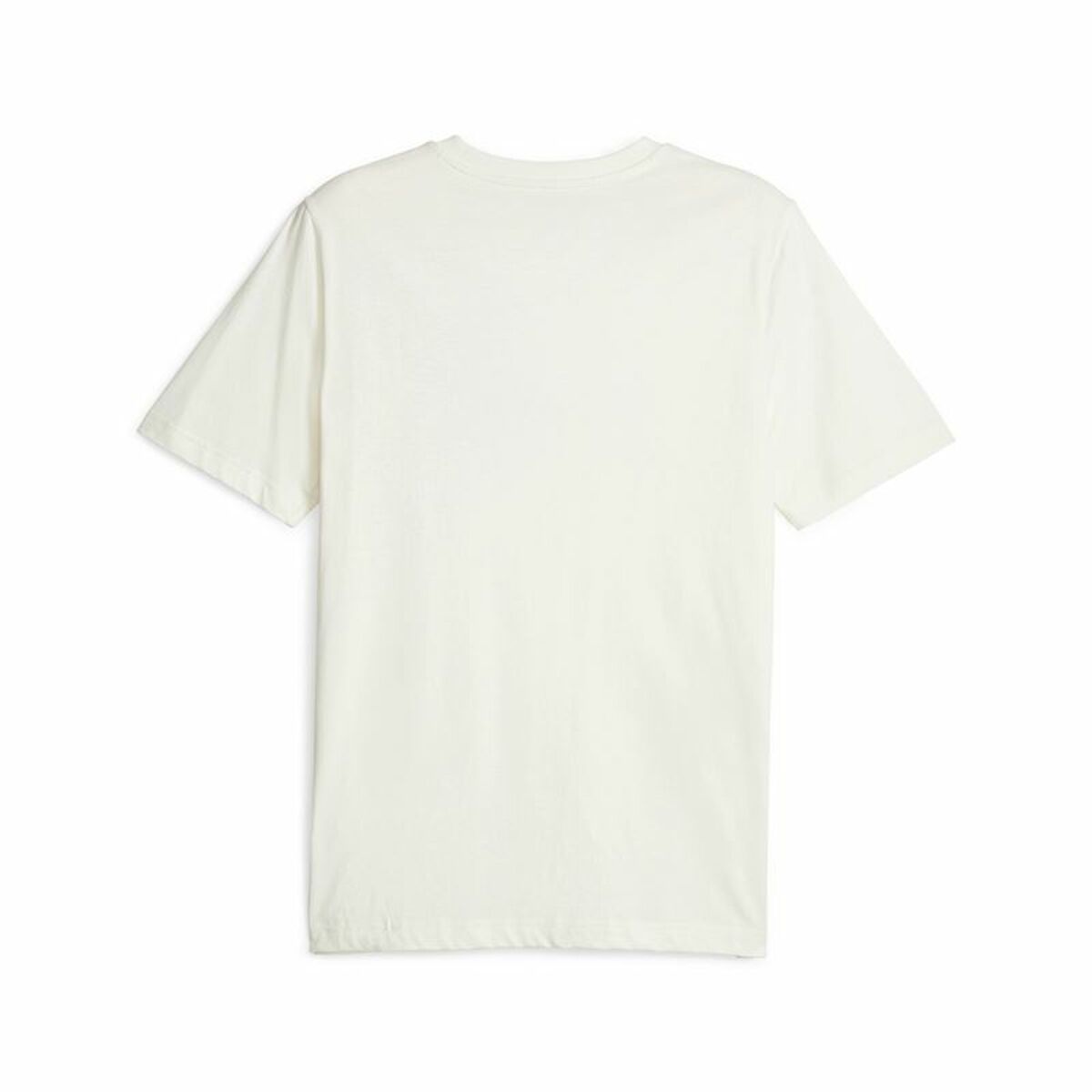 Heren-T-Shirt met Korte Mouwen Puma Ess+ Wit