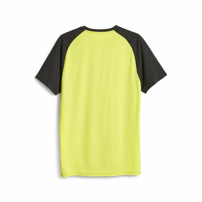 Heren-T-Shirt met Korte Mouwen Puma Fit Triblend Ul Zwart