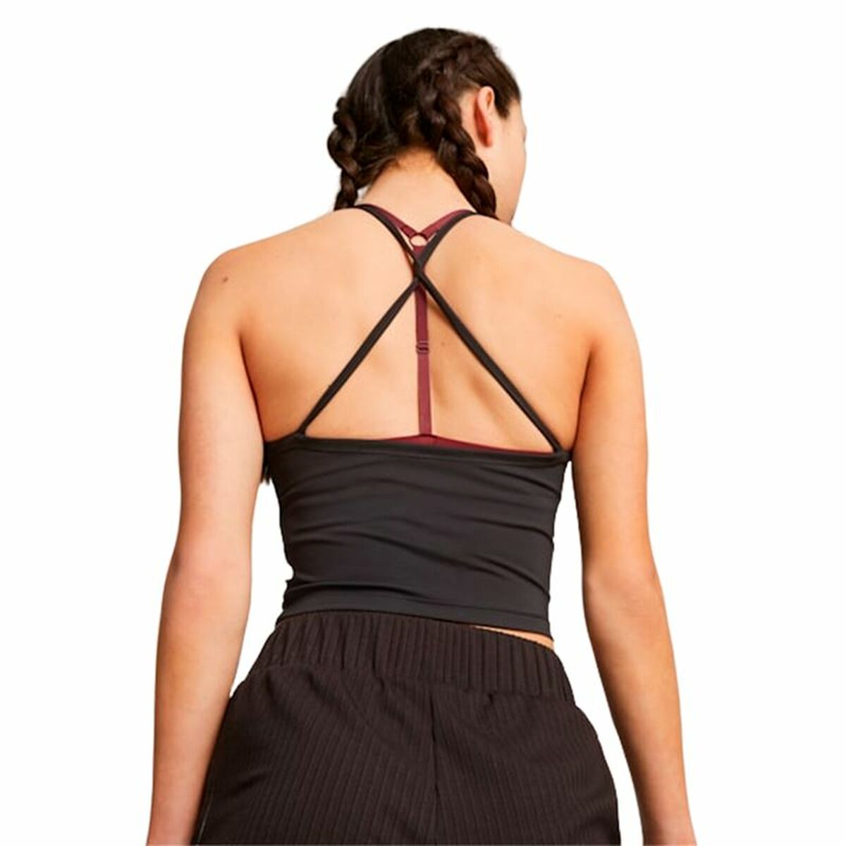 Tank Top Dames Puma Studio Ultrabare Cro Zwart